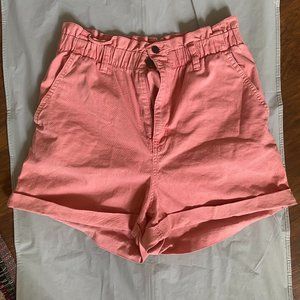 Brand New Pink Mom-Jean Shorts